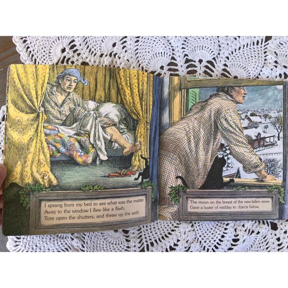 1975 Vintage The Night Before Christmas Paperback, Douglas Gorsline - Picture 4 of 5